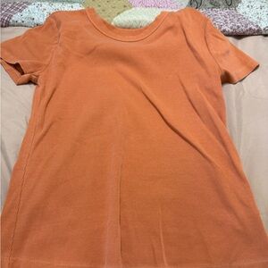Old Navy Terracotta Ribbed Top